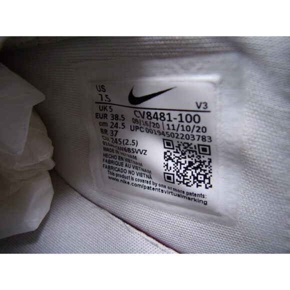 Nike Shoes Womens 7.5 Air Force 1 Pixel SE White Leopard Sneakers CV8481-100 - Picture 11 of 13